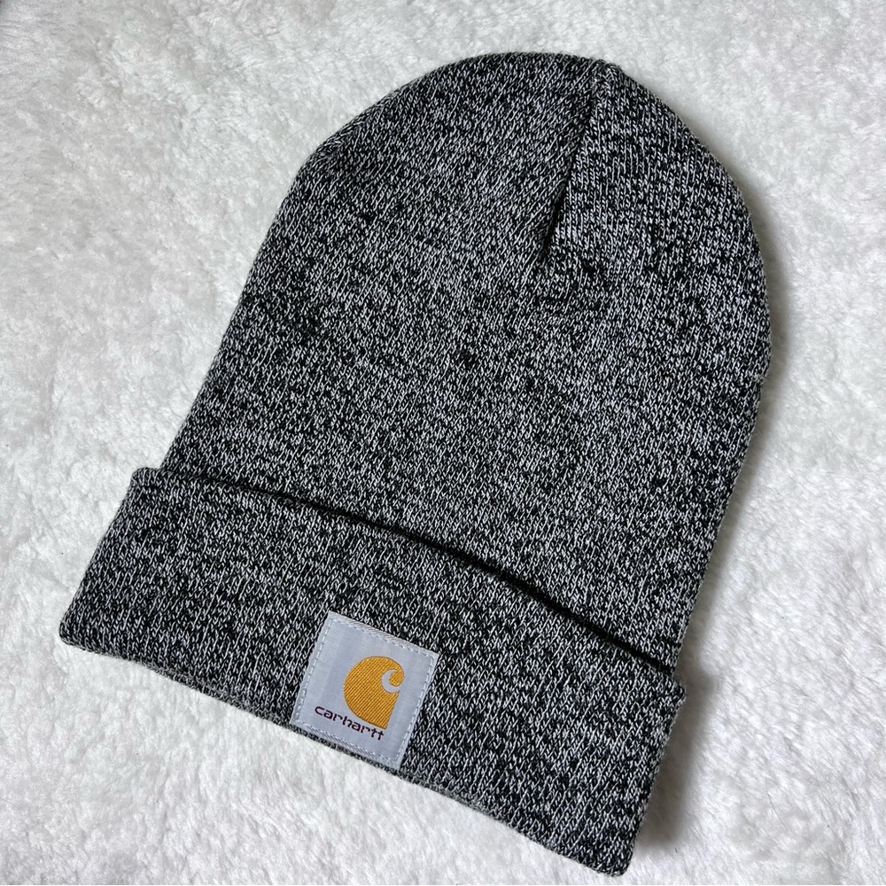 Carhartt Marled Knit Gray Cuffed Beanie